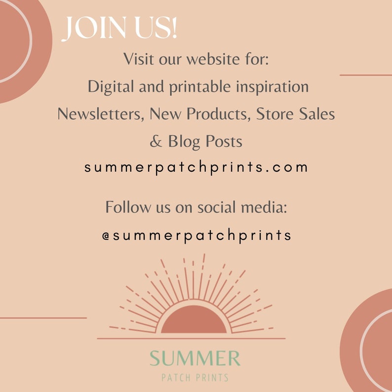 Binder Covers Digital Download Printable Binder and Spine Etsy