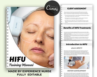 HIFU Training Manual: Editable Student Course (PDF eBook)