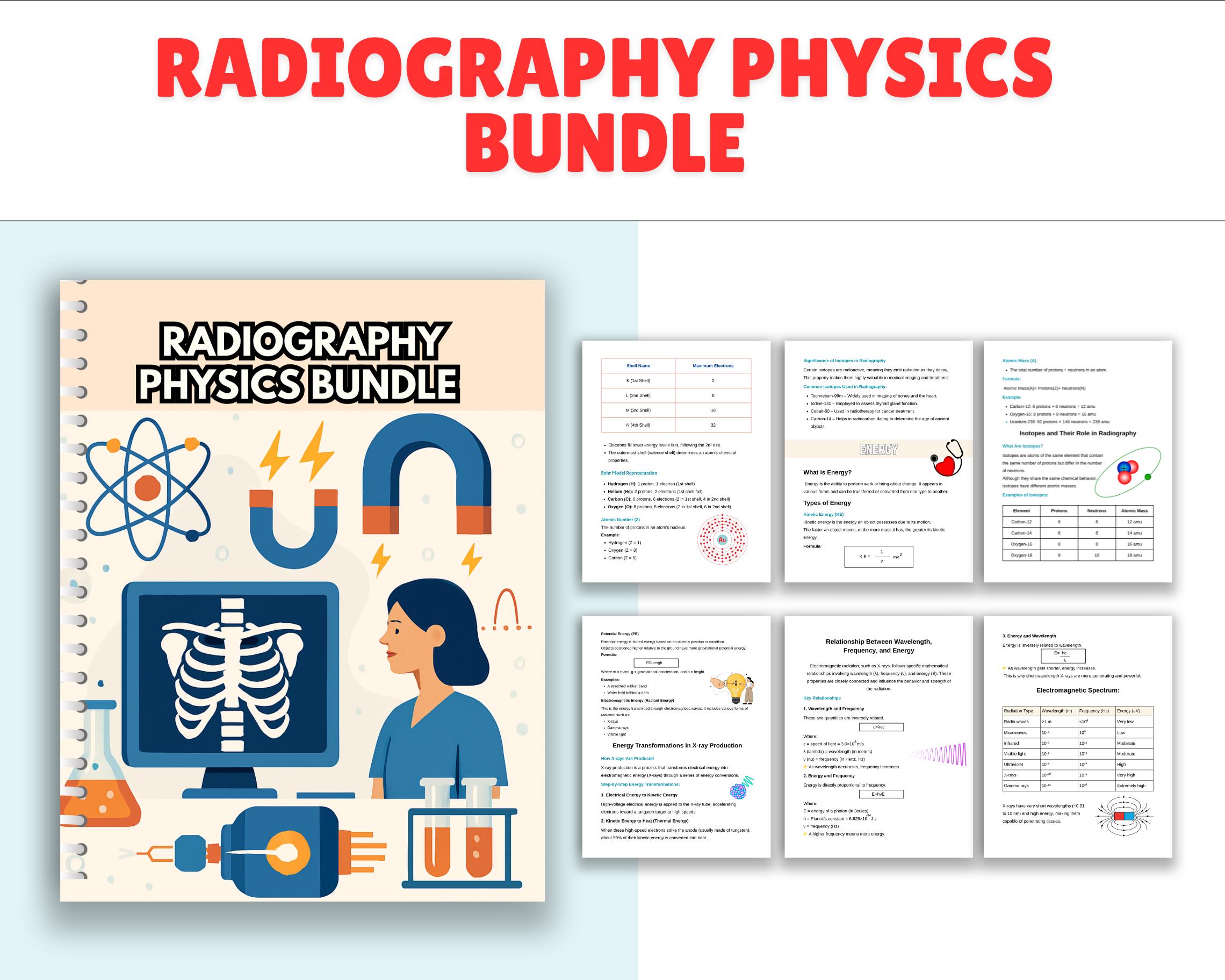 X-ray Radiography Physics Study Guide: Rad Tech Boards Prep (digital ...