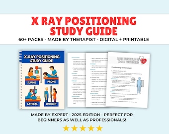 X-ray Positioning Study Guide for Radiologic Technology Students ...