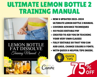 lemon bottle fat dissolving instructions pdf Dissolve Training Manual: Editable Lipolysis Guide (Canva) Blend Series Size:40ml Royale Glutathione 700mg'V~capsules+ws[102026'o^expiration |