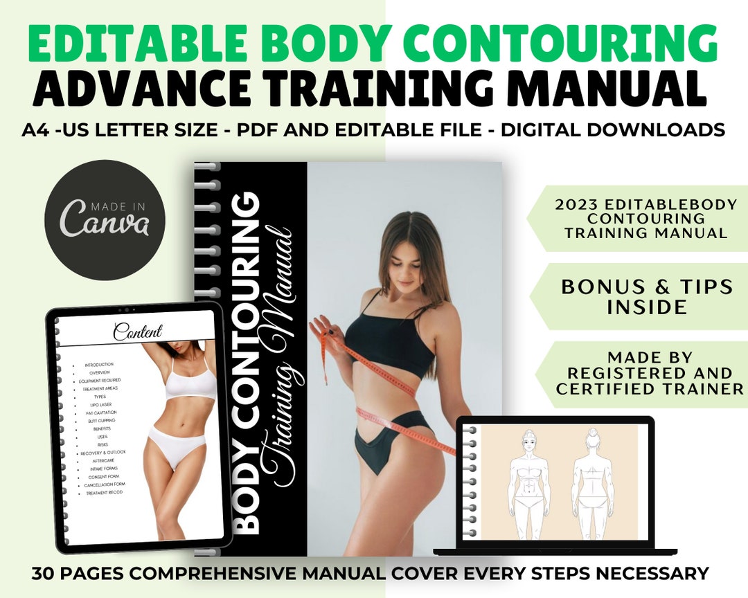 Body Contouring Training Manual, Body Contouring Ebook, Masterclass