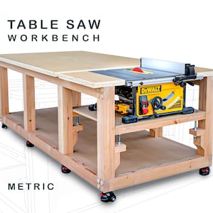 Plannen tafelzaagwerkbank (metrisch) – pdf-doe-het-zelf-houtbewerking