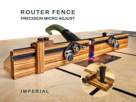 Router Table Fence Plans | Precision Micro Adjust | Woodworking PDF
