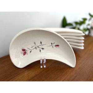 Vintage Franciscan Duet Crescent Salad Plates