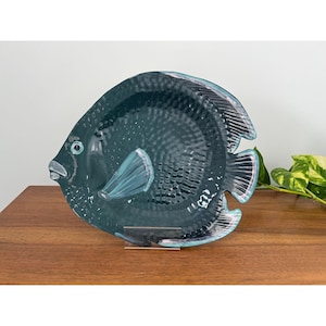 King Pottery Fish Wall Plate