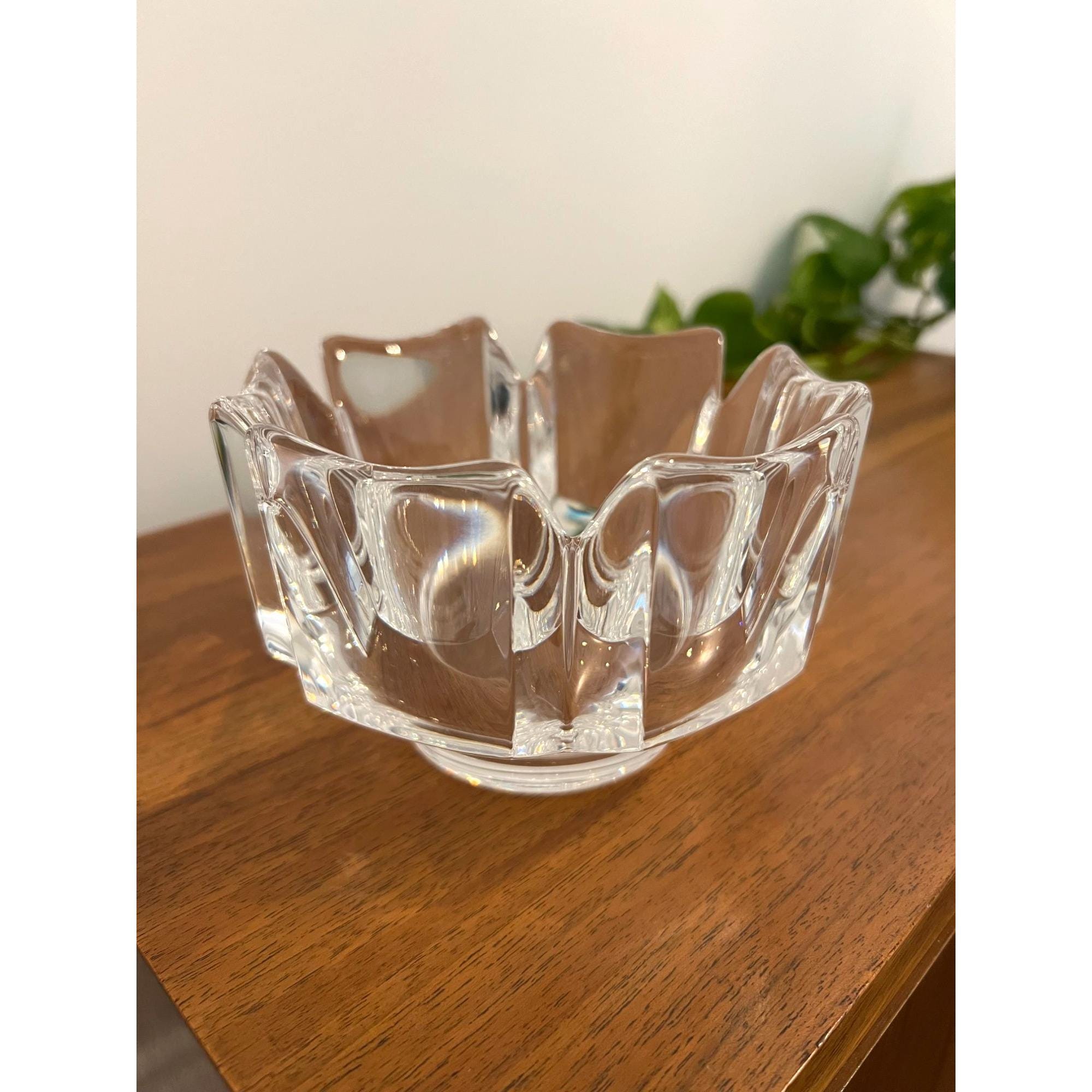 Orrefors Corona Bowl - Etsy Orrefors Corona Bowl - Etsy