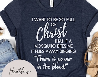 Lustiges christliches T-Shirt: "Volles Christ" Unisex T-Shirt