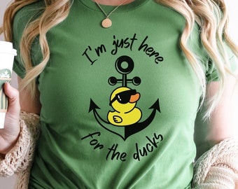 Camiseta gráfica Cruising Ducks: Camiseta unisex de crucero