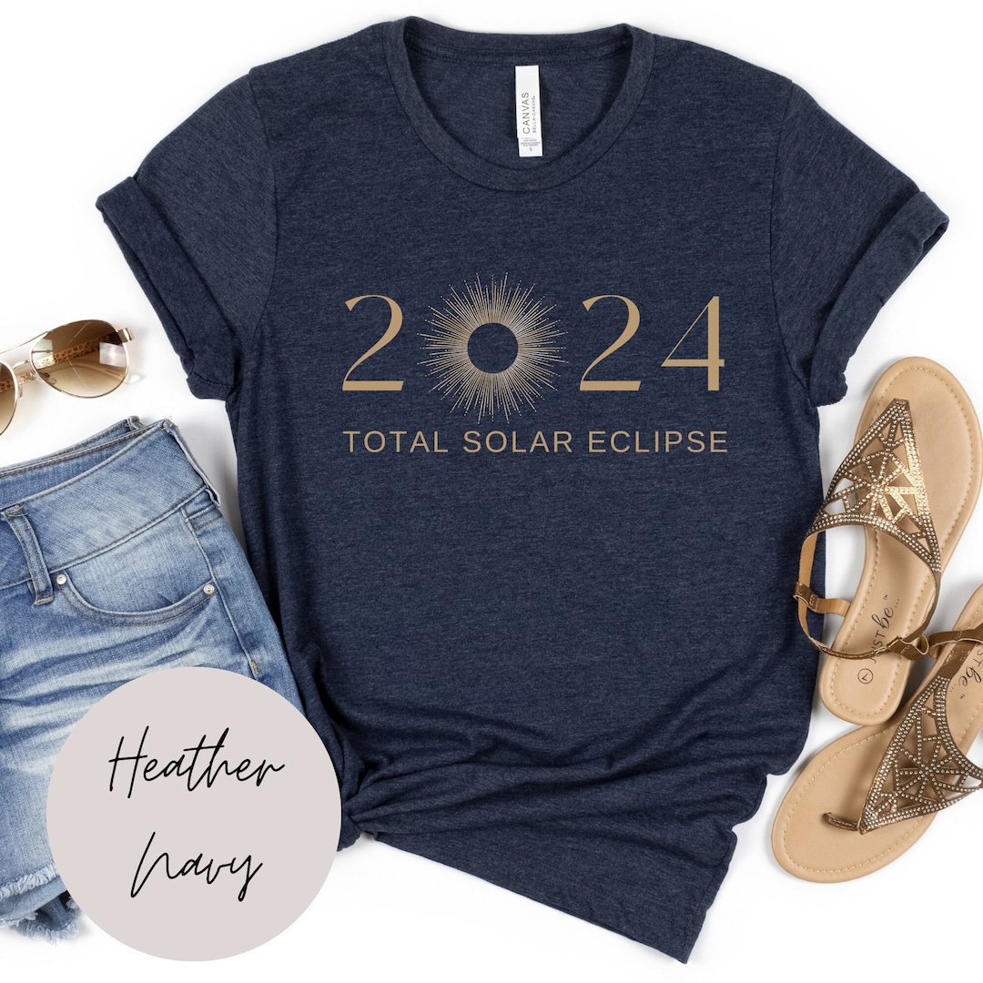 Total Solar Eclipse 2024 T-shirt Solar Eclipse Totality Shirt April 8th ...