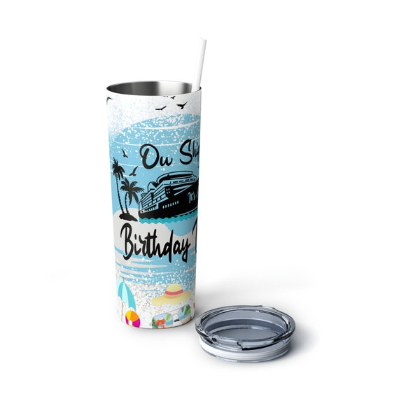 20oz Cruiser Stainless Steel Tumbler, Straw Included