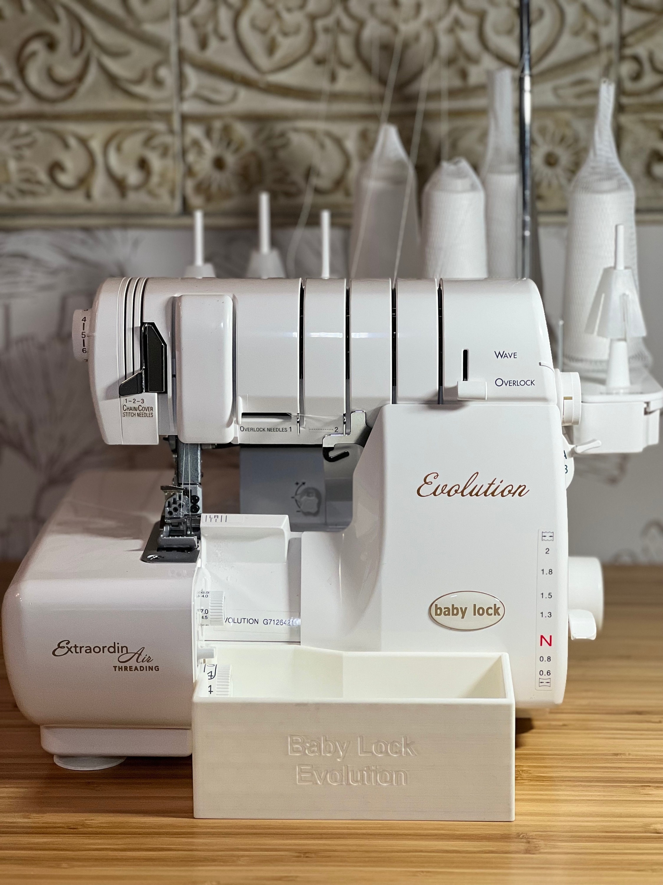 Baby Lock Evolution Serger Thread Bin Etsy