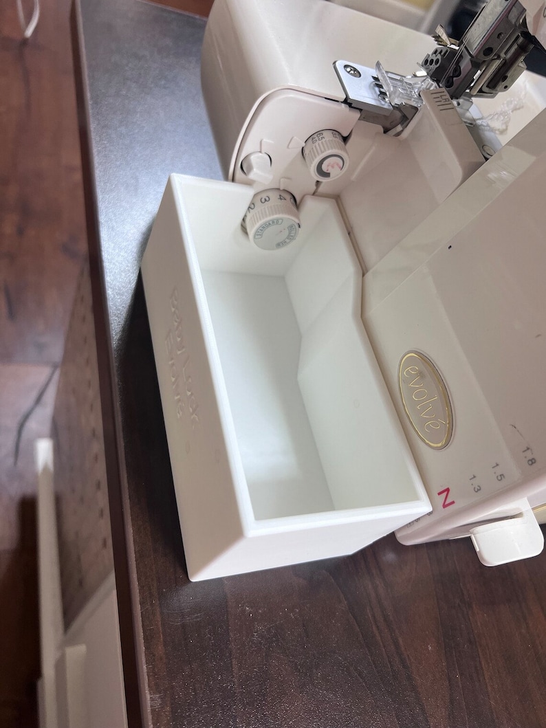 Baby Lock Evolve Serger Thread Bin Etsy