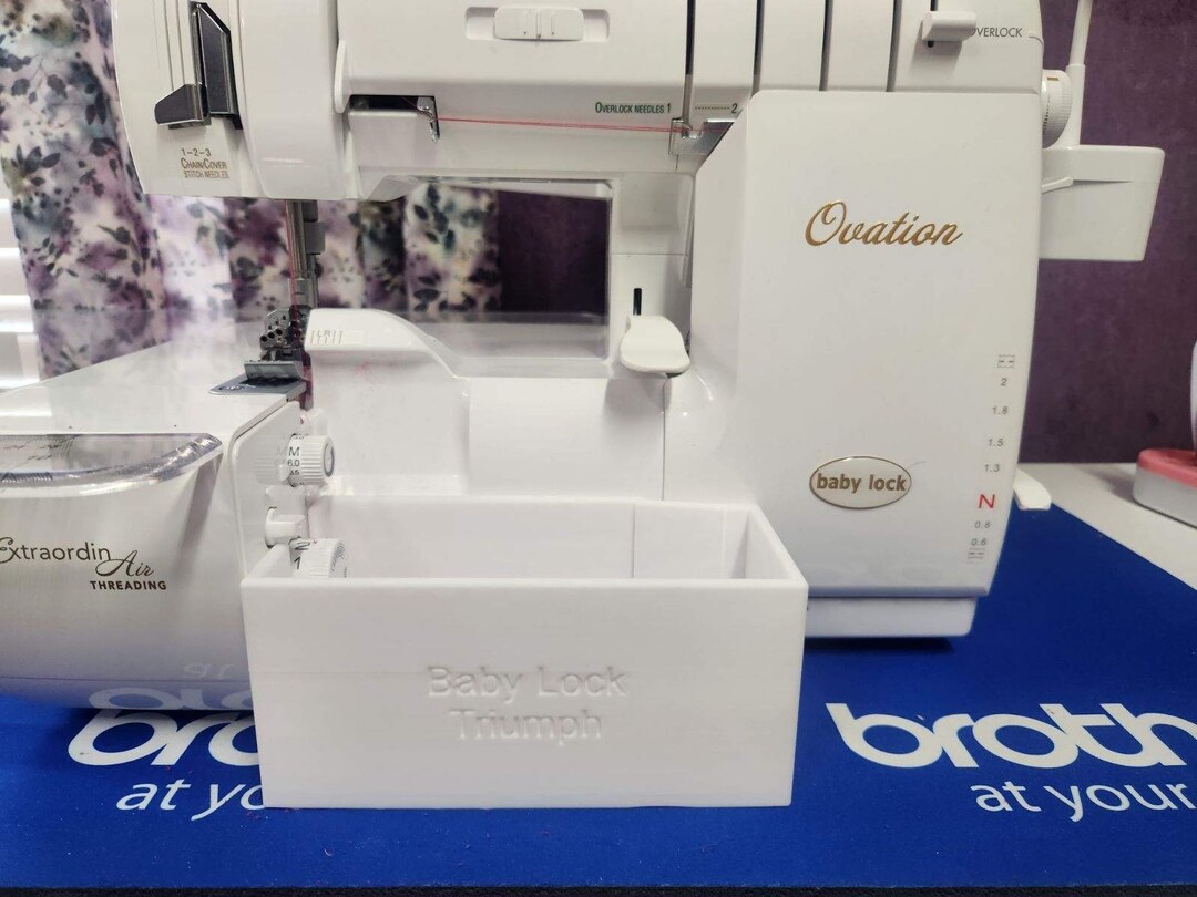 Baby Lock Ovation Serger Thread Bin Etsy