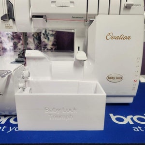 Baby Lock Ovation Serger Thread Bin