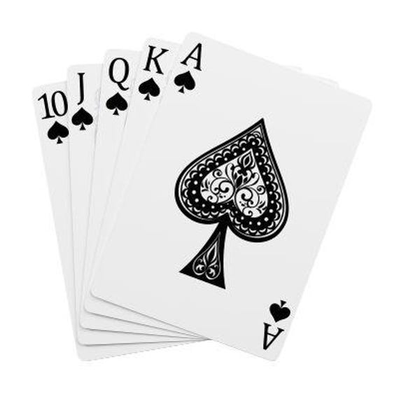 トランプ Patriotic Playing Cards Blue American Flag Playing Cards – Gift for Veterans