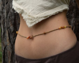 Womb Adornment 'SUN' | bellychain | adjustable in size | handmade