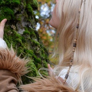 Hair Jewelry 'A Tree Hug' earthy Hairwrap dreamy Hairbead Hippie Boho Hair Accessoires image 4