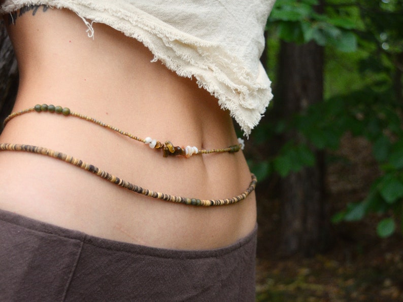 Bauchkette 'EARTH' bellychain Womb Adornment adjustable in size handmade Bild 7