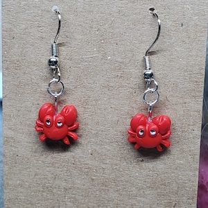 Crab Earrings