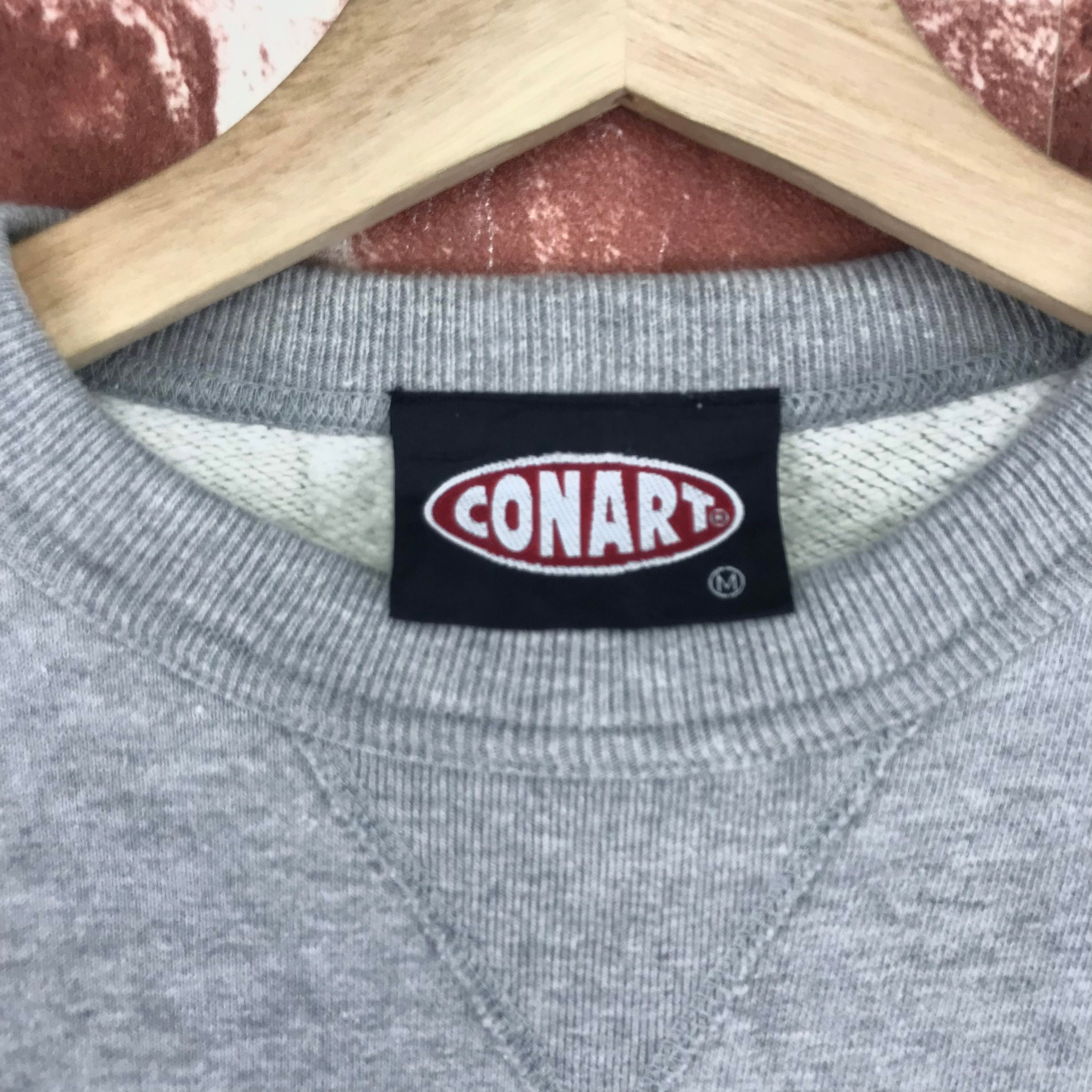 90s conart スウェット Vintage 90's Conart Sweatshirt Crewneck Big Logo Conart