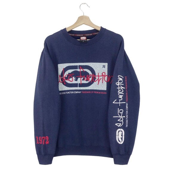 Vintage Ecko Function Sweatshirt Embroidered Over… - image 1