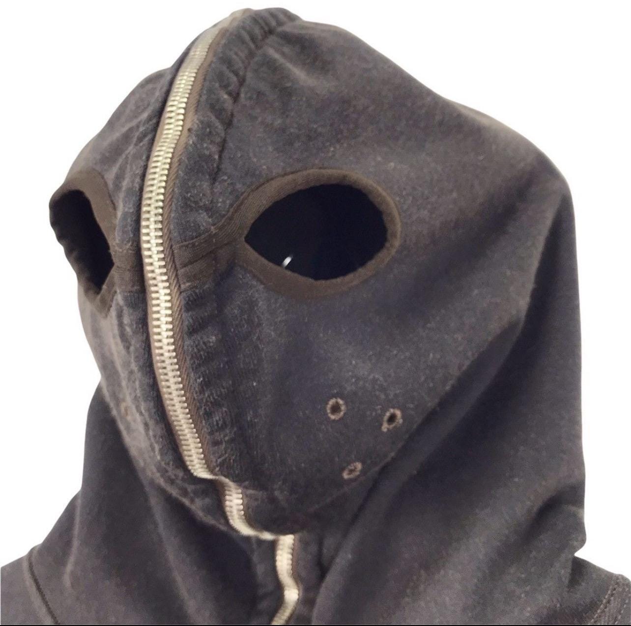 RARE A/W1997 World Wide Web Masked/alien Hoodie Massimo Osti/stone