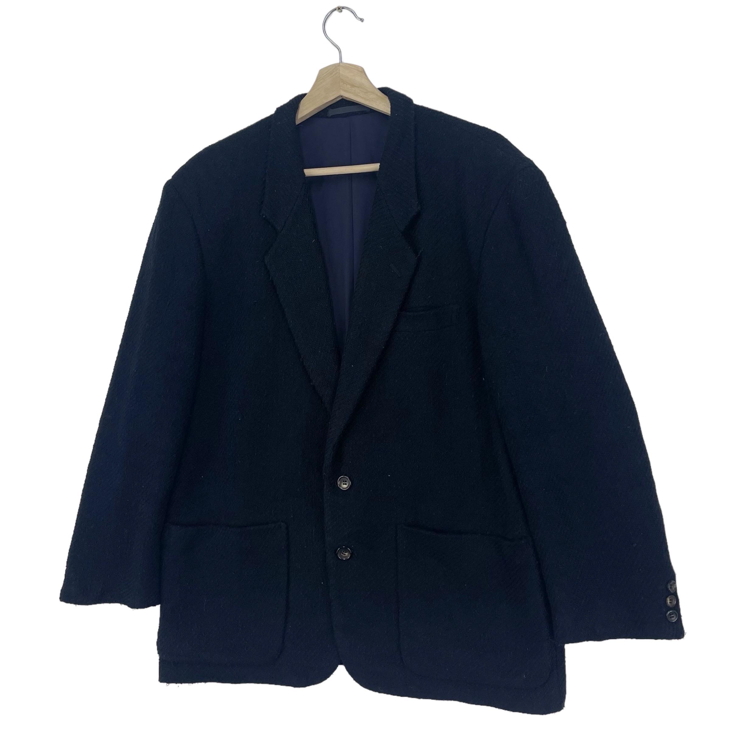 コムデギャルソン　ネイビー ボレロジャケット　ヴィンテージ　90s コムデギャルソン ネイビー ボレロジャケット ヴィンテージ 90s