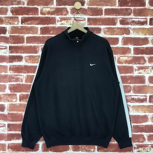 Vintage Nike Golf Sweatshirt Half Zip Embroidered Swoosh Logo Jumper Pullover Size Large