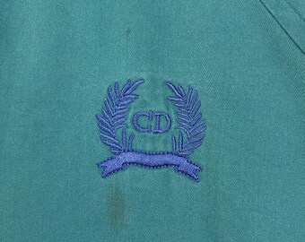 Vintage 90's Christian Dior Harrington Jacket Embroidery CD