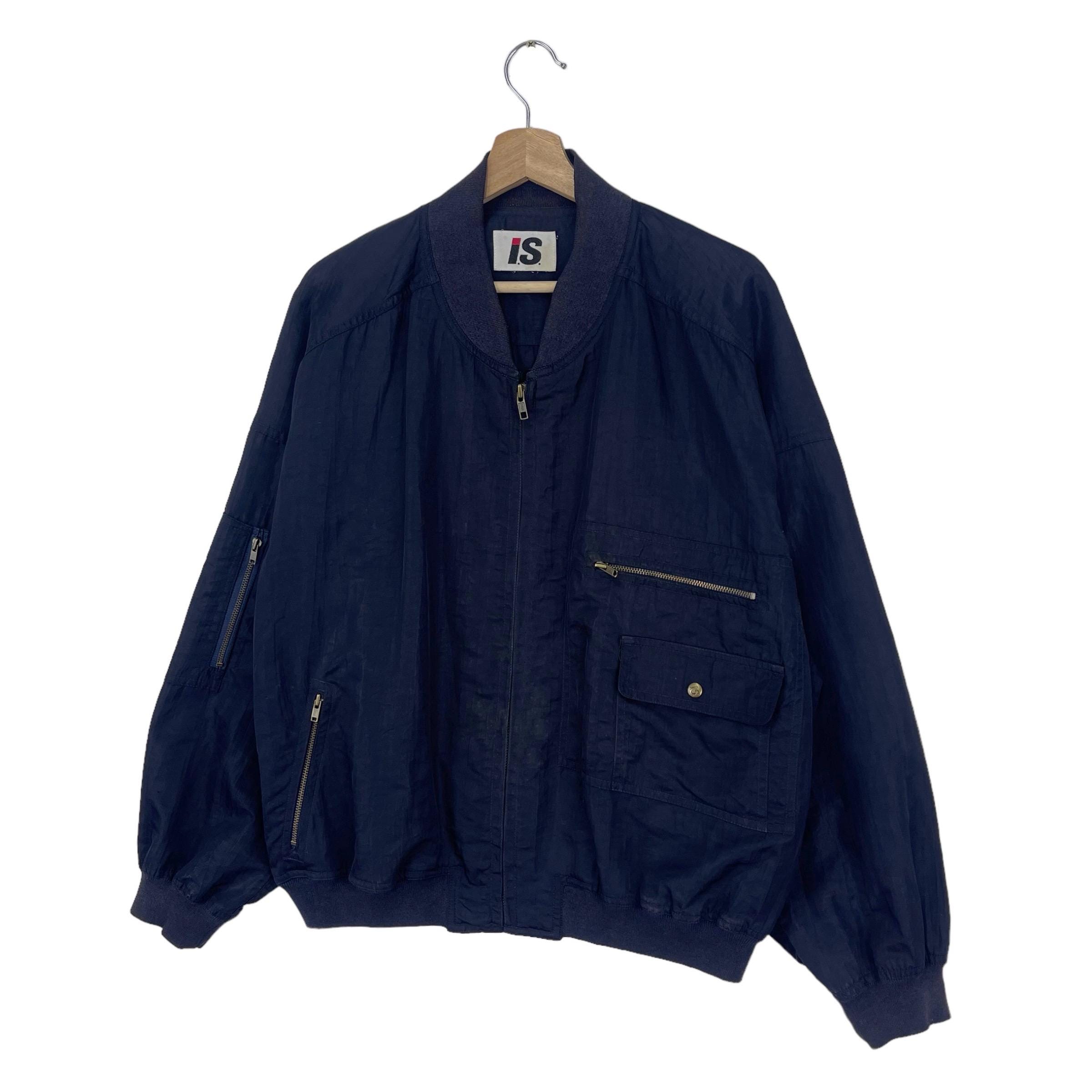 Vintage 1980 Issey Miyake Sport Bomber Jacket Japanese Fashion