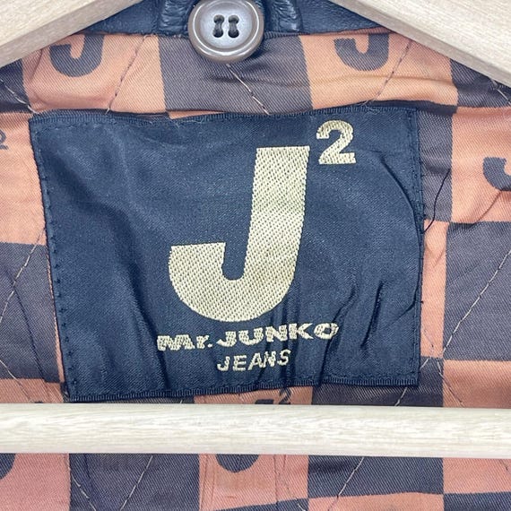 MR.JUNKO レザージャケット トラッカージャケット L メンズ MR.JUNKO