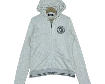 Vintage Hysteric Glamour Sweatshirt Hoodie Zip up Big Logo