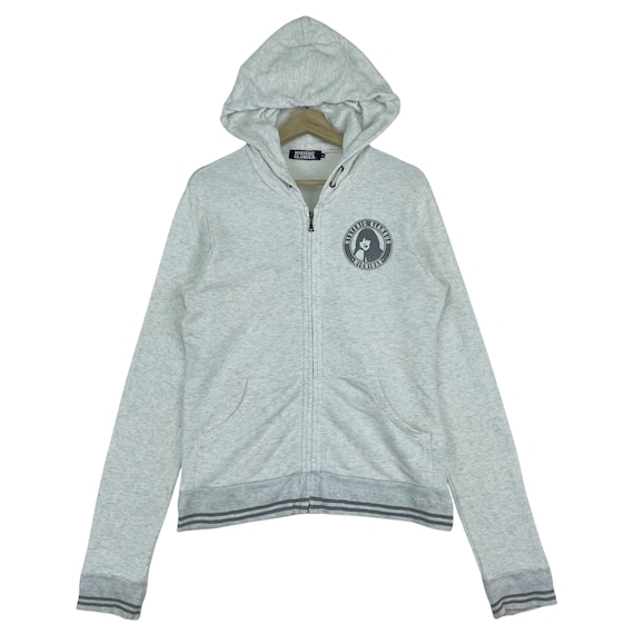 Vintage Hysteric Glamour Sweatshirt Hoodie Zip up Big Logo