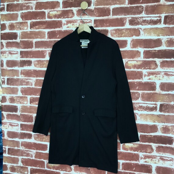 ジャケット・アウター 90s KATHARINE HAMNET LONDON Long Coat Vintage 90's Katharine Hamnett London Cotton Long Jacket Button