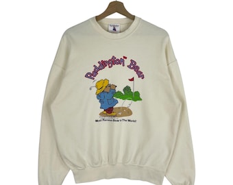 Maglione Paddington Bear Classico Pullover Paddington per Bambini Maglione Paddington per Bambini Maglione Paddington Avorio Cotone Maglietta Paddington Regalo di Compleanno - Italia