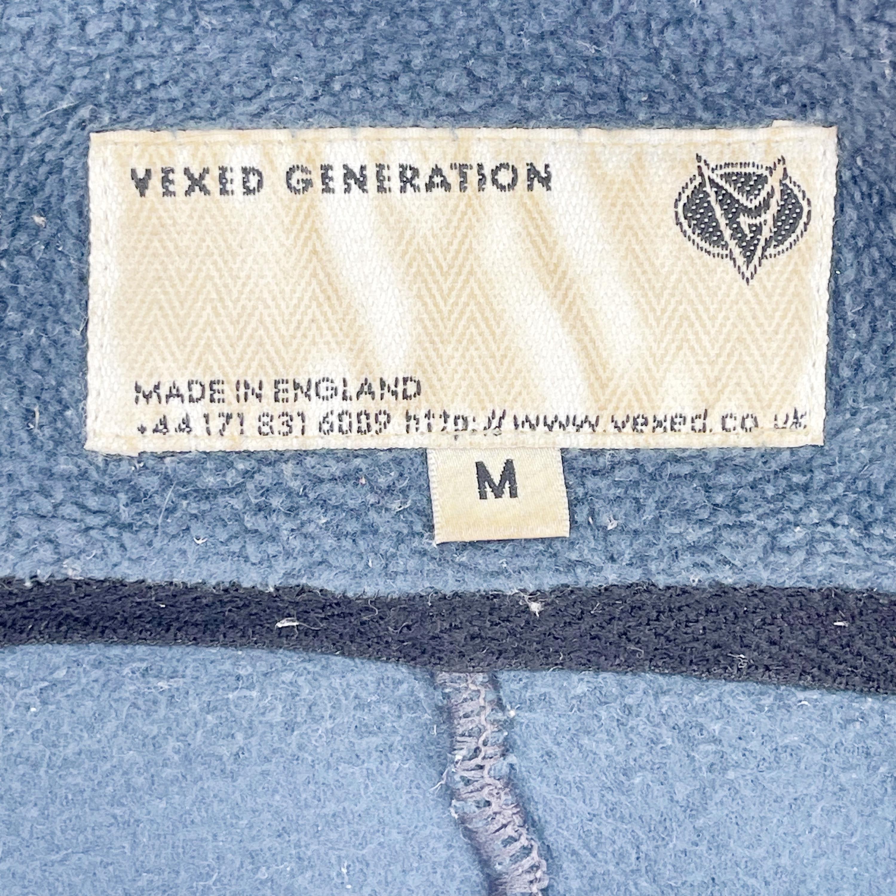 ★大人気商品★ Vexed A/W1996 RARE! Generation Zipper Fleece Hoodie Ninja ジャケット・アウター