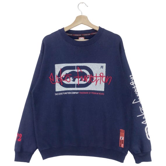 Vintage Ecko Function Sweatshirt Embroidered Over… - image 3