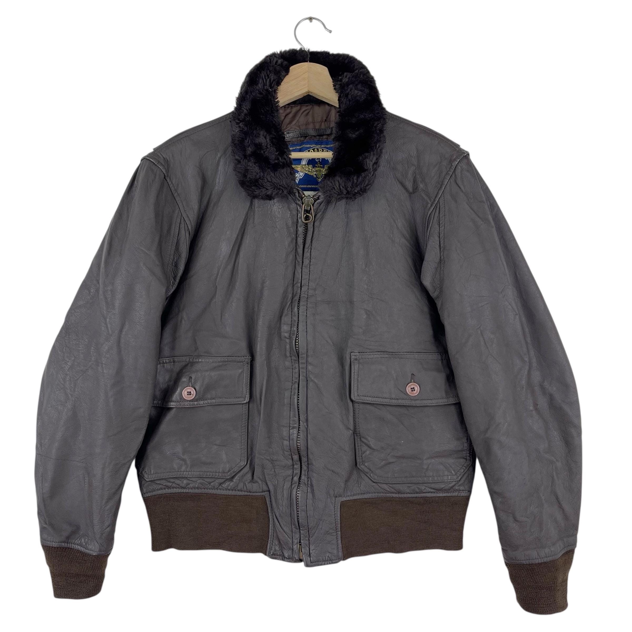 らっちゃ様 COOPER G-1 vintage bomber jacket \" Restored Vintage Cooper G-1 Goatskin Leather Jacket - 38R - US Wings