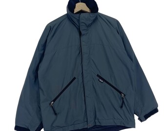Vintage 90's Patagonia Fusion Jacket Fleece Lining Nylon Jacket