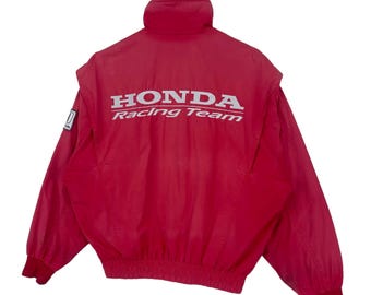 90s HONDA ホンダコレクション　ビンテージダウンジャケット　刺繍ロゴ vectorpremium_165-502504170071