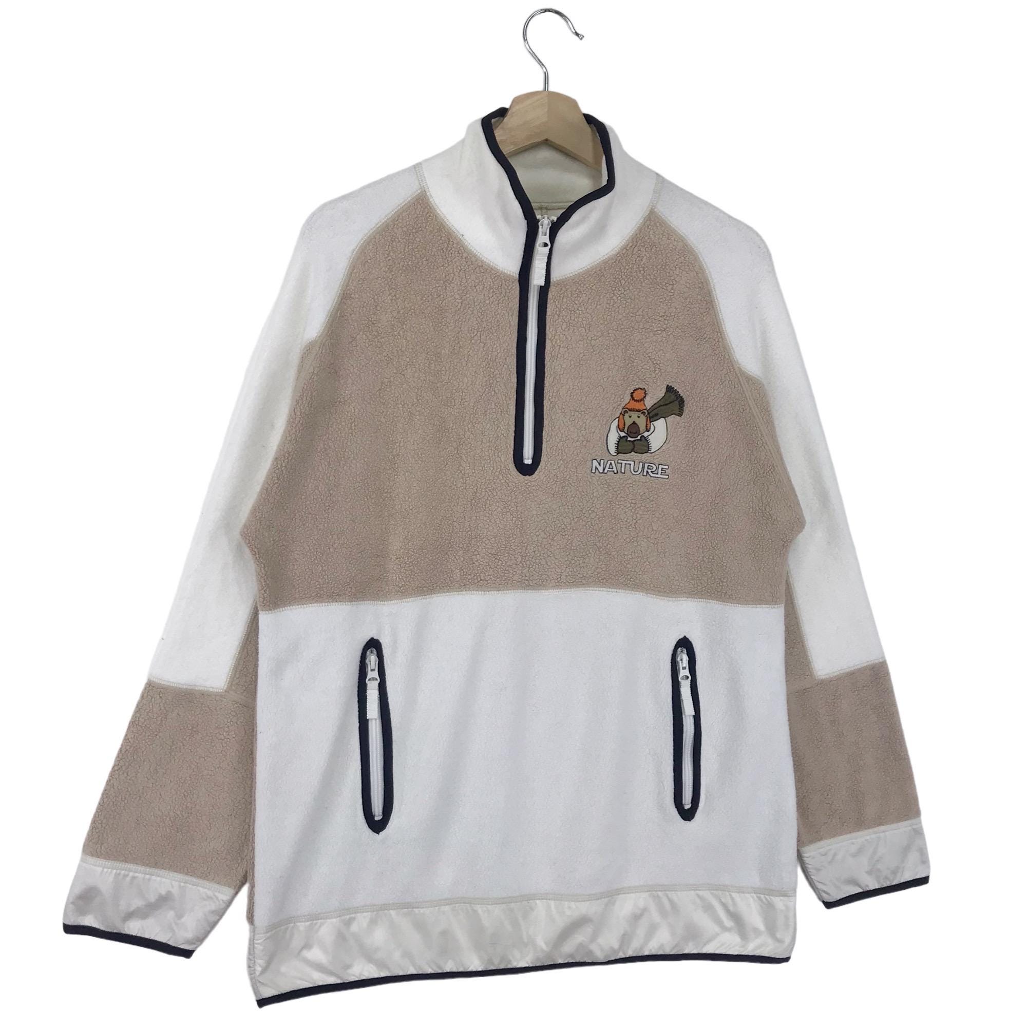 ジャケット・アウター castelbajac embroidery fleece half coat castelbajac embroidery fleece half coat Buy Soch Red Cotton