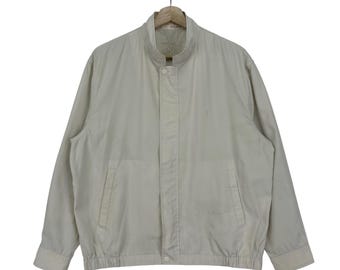 Vintage Yves Saint Lauren Light Jacket Zipper YSL Nylon Jacket Size Medium