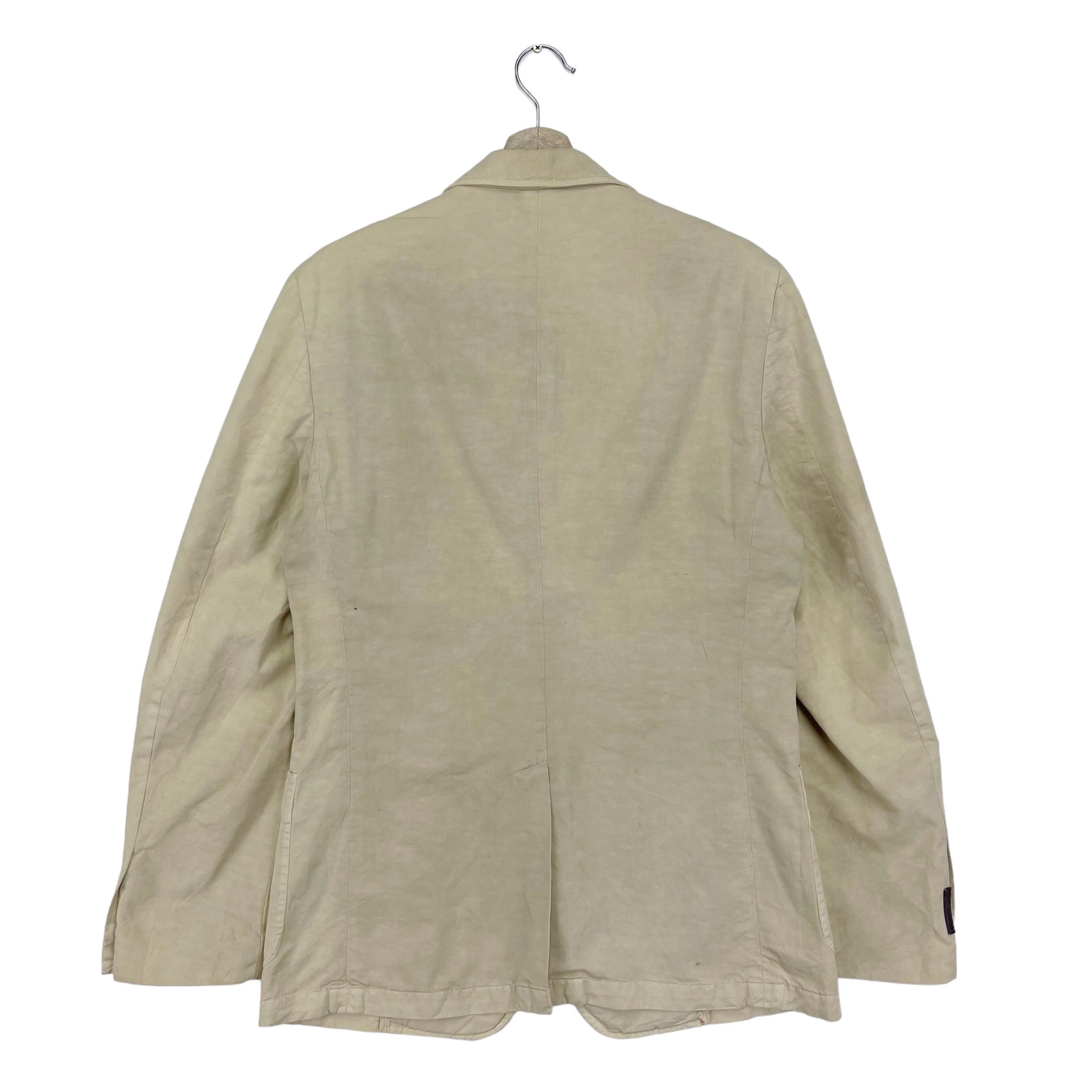 ジャケット・アウター 90s-00s PRADA cotton jacket Vintage 90's Prada Cotton Jacket Button Patch Pocket Red Tag