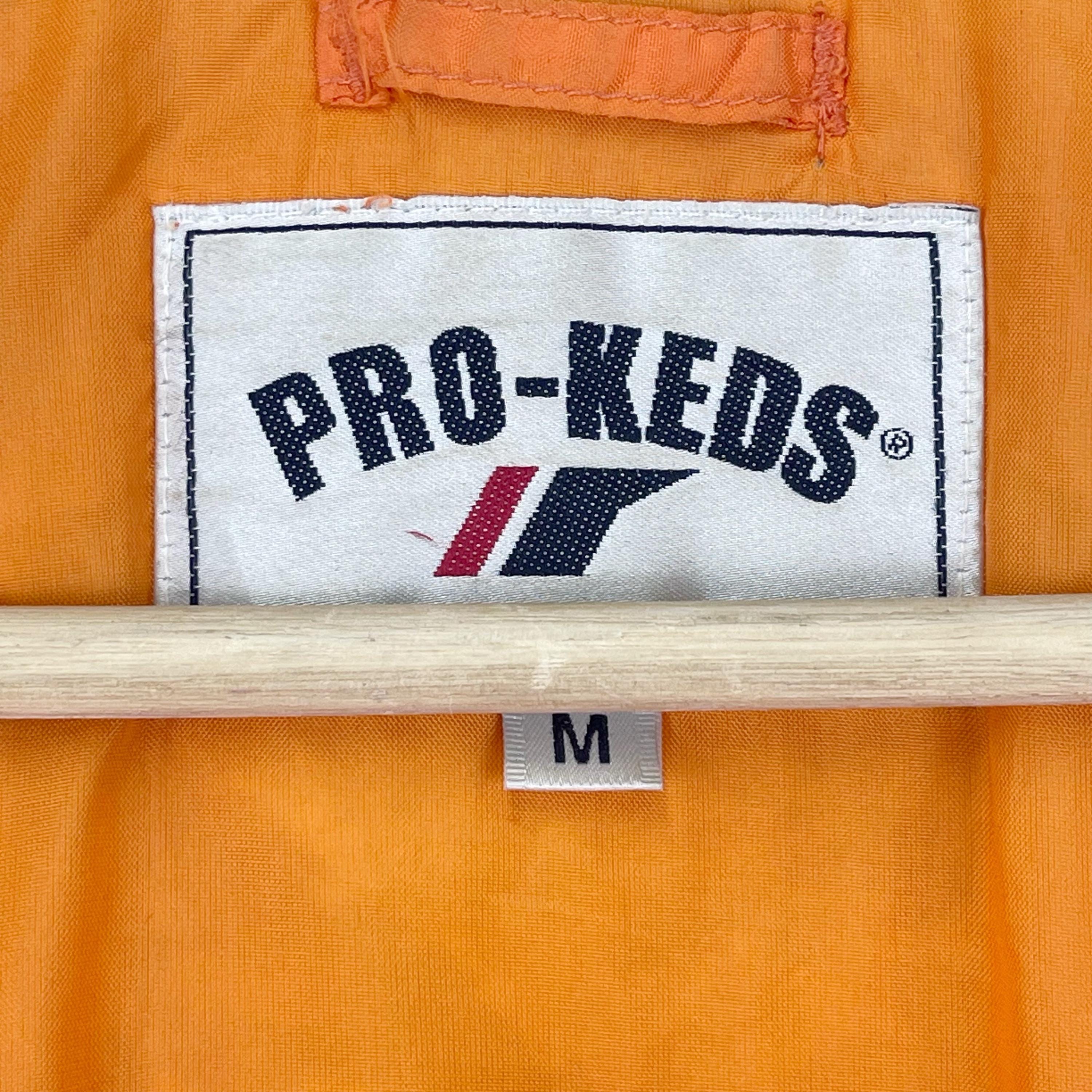 Vintage 90's Pro Keds Bomber Jacket Army/flying/air Force Bomber