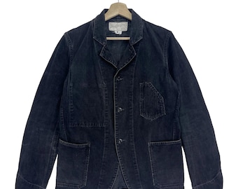 Vintage Bootleggers Chore Jacket Button Denim Work Jacket Size Medium