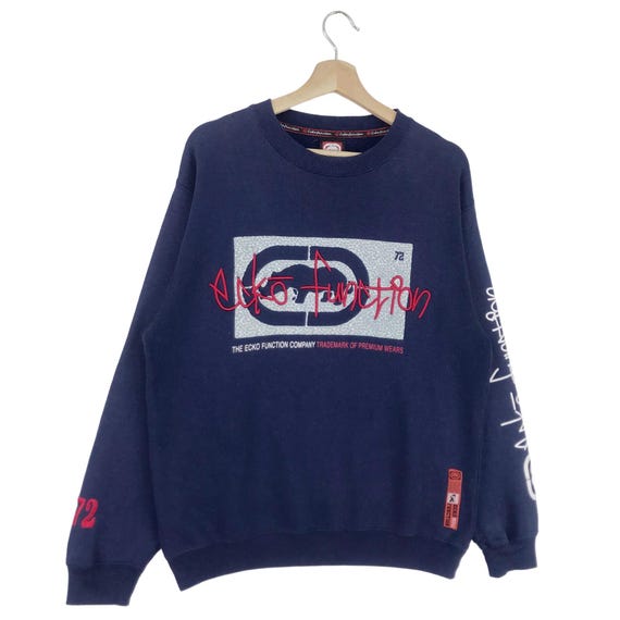 Vintage Ecko Function Sweatshirt Embroidered Over… - image 4