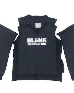 UNDERCOVER 99-00A/W as　プルオーバー A/W 99 Undercover Small Parts Blank Generation Wool Sweater
