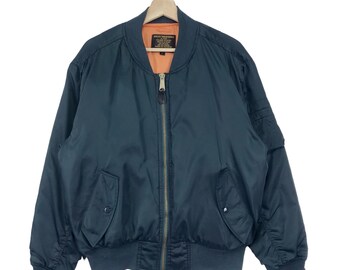 k*6様 90s USAF MA-1 Flight Jacket HOPE MF Rare Vintage Us Air Force Bomber Jacket 1990s - Etsy