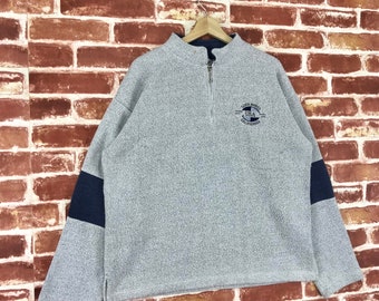 Vintage 90's Santa Monica California Sweatshirt Half Zip